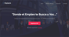 Desktop Screenshot of emplearte.com.ar