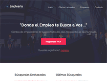 Tablet Screenshot of emplearte.com.ar